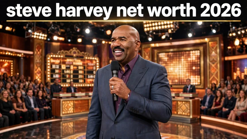 Steve Harvey net worth 2026: portrait of Steve Harvey