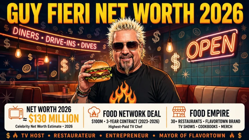 Guy Fieri net worth 2026