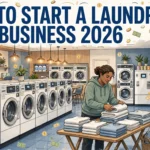 How to start a laundromat business 2026