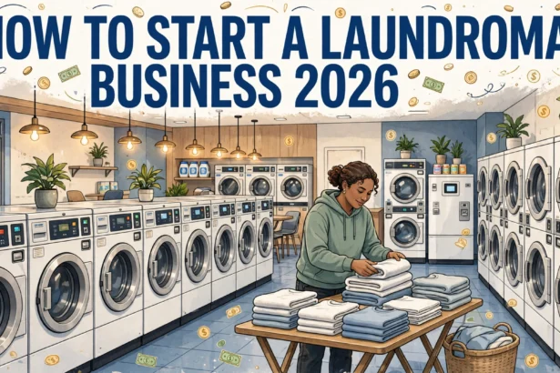How to start a laundromat business 2026