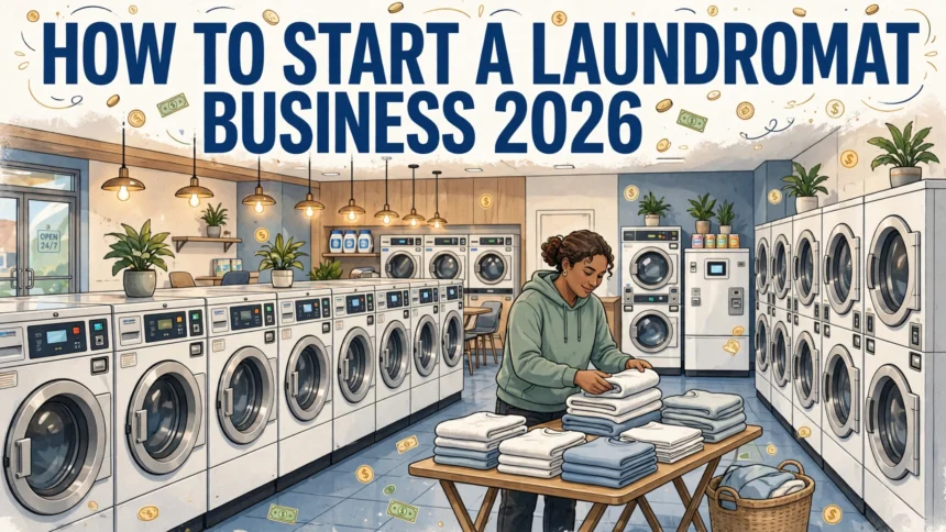 How to start a laundromat business 2026